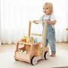 Cute&Cool drvena igračka guralica sa sladoledima