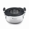 Masterpro Lonec s pokrovom SMART 16 cm iz nerjavečega jekla
