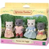 Sylvanian Persian Cat Family