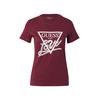 GUESS Majica pastelno roza/merlot/bela