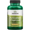 Swanson Aktivno oglje, 520 mg, 120 kapsul
