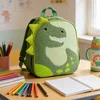 Cute&Cool ranac za decu, dino zeleni