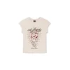 Ed Hardy Majica ecru/pikčasto rjava