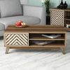 Hanah Home Klub sto Inci 105x38,2x60?cm Orah