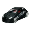shumee WELLY PEUGEOT 206 TUNING ČRNI MAT 1:24 22486