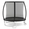 Costway Zunanji trampolin 8FT črn