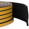 vidaXL Samolepilni tesnilni trak za okna Črna 8 x 3 mm 12 m EPDM pena