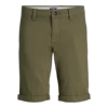 Jack & Jones Junior Chino bermude za dečake JPSTDAVID, zelene
