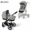 Cybex Kolica za bebe 2u1 Eos Lux, Siva