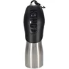 KONG Potovalna steklenica H2O iz nerjavečega jekla 740ml Black