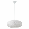 Eglo Campilo visilica/1 e27 1x60w, bela plastika/bijeli tekstil