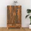 Komoda boja dimljenog hrasta 70 x 31 x 115 cm konstruirano drvo