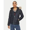 Tommy Jeans Puhovka Basic DW0DW18312 Mornarsko modra Slim Fit