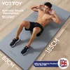 Yottoy Prostirka za jogu, 185x80cm, Siva