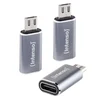 (Intenso) Adapter USB C na micro USB C, pakovanje 3 komada - C480M 3 pcs