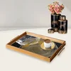 Aberto Design Poslužavnik TPEA9767 50 x 29 x 3.5 cm, Šareni