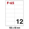 ETIKETE ILK 105X48MM PK100L FORNAX F-65