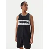 Kappa Majica brez rokavov Authentic Sainos 382E2PW Črna Regular Fit