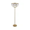 Endon 110644 - Podna lampa CHESTERFIELD 3xE14/6W/230V mesing