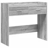 Vidaxl Konzolna miza Siva Sonoma 90 x 35 x 80 cm Inženirski les