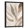 Plakat abstraktne botanične oblike No2 - 40x60 black