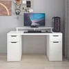 Hanah Home radni sto Alen 150cm 2 Drawer 2 Cabinet, 150 cm, beli