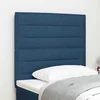 vidaXL Vzglavje Modra 90 cm blago