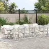 Prozirna cerada s ušicama 2x12 m polietilen