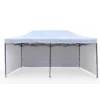 Greenline pop-up paviljon s kompletom 4 sten - 3x6m - bel
