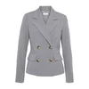 LASCANA Blazer siva