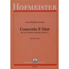 TELEMANN:CONCERTO F-DUR HORN AND PIANO