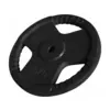GORILLA SPORTS Gumirani teg (10 kg / Crni)