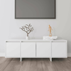 TV ormarić bijeli 120x30x40,5 cm od konstruiranog drva