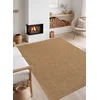 Conceptum Hypnose Tepih Jutem 0103, Pravougaoni, 80x150 cm, Braon