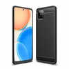 Techsuit Carbon Silicone maska za Honor X8 -crna