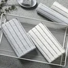 Xinya Set peškira, 34x70cm, 2 komada, Sivo-beli