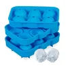 Northio Set 2 Silikonskih Modelčkov za Ledenice, Sferične Kocke za Hladne Pijače