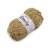 Pletena preja Emily 100 g - temno kremna