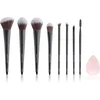 Brushworks Luxe Blend Brush & Sponge Set set za obraz