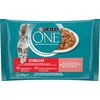 ONE Sterilcat - losos in korenje, 4 x 85 g