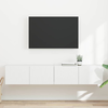 TV zidni ormar Zidne 2 pcs Bijelo 78,5 x 31 x 29,5 cm