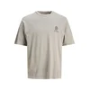 JACK & JONES Majica PETE, siva