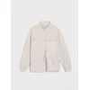 Sinsay - Bomber bluza sa viskozom - nude