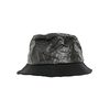 Crumpled paper hat black