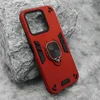 Maska Square ring za Honor X8c/ crvena