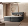 Boxxx POSTELJA Z VZMETNICO 180 cm x 200 cm , tekstil antracit
