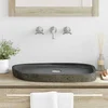 Umivaonik za pranje Siva 65 x 50 x 6 cm River Stone