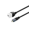 Vivolink PROKEYUSBCFM1W USB-C kabel M/F 1m bel