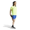 Adidas ADIZERO E TEE, moška tekaška majica, zelena IEJ32