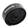 Baseus Rainbow Circle – organizator kablova na čičak - 3m - Siva KP35186